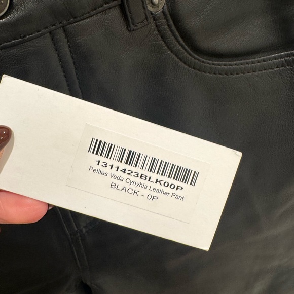 Reformation Veda Cynthia Leather Pants - Picture 7 of 7